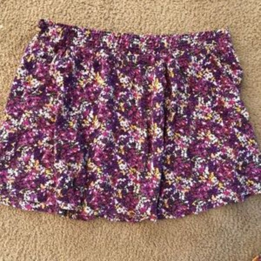 Freckles Ditzy Floral Skater Skirt with Pockets